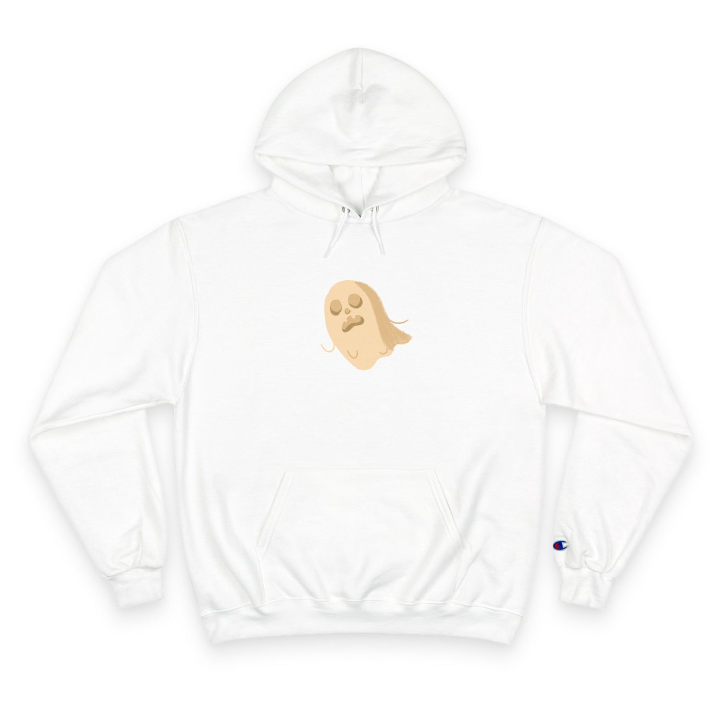 Ghostly Champion Hoodie - Perfect for Halloween, Gift, Cozy Casual Wear, Unisex Hoodie with Spooky Vibes (drawn with the help of ArtWorkout)
